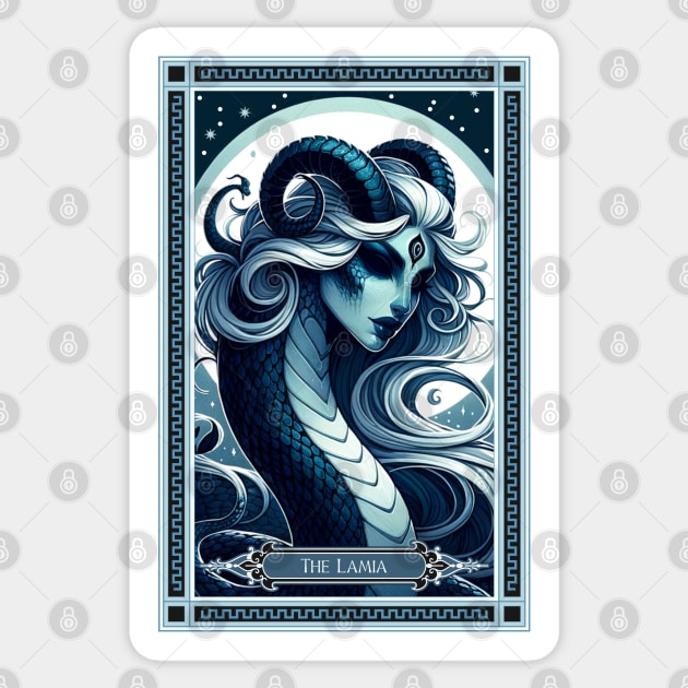 The Lamia Tarot Card Sticker by HolidayBug